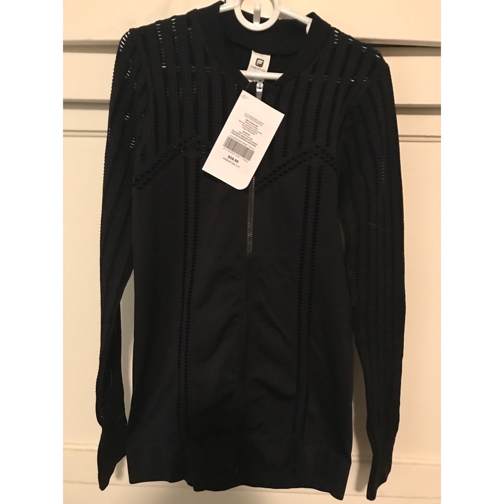 NWT Fabletics Lila Seamless Jacket, XS, Black